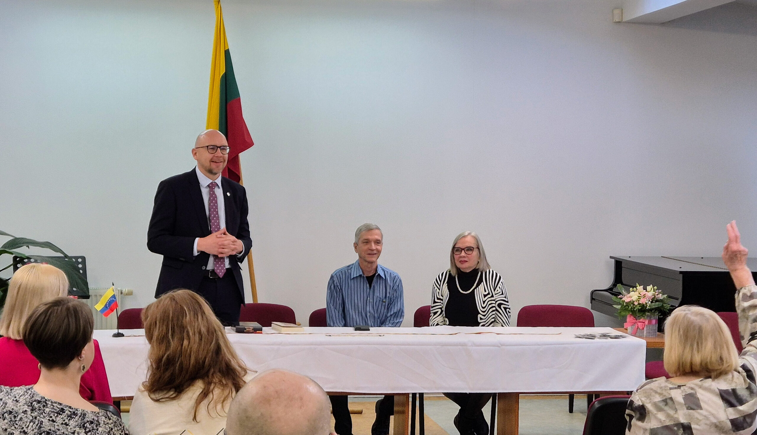 Užsienio reikalų ministerijos, Priėmimo ir inegracijos agentūros susitikimas su venesueliečių bendruomene