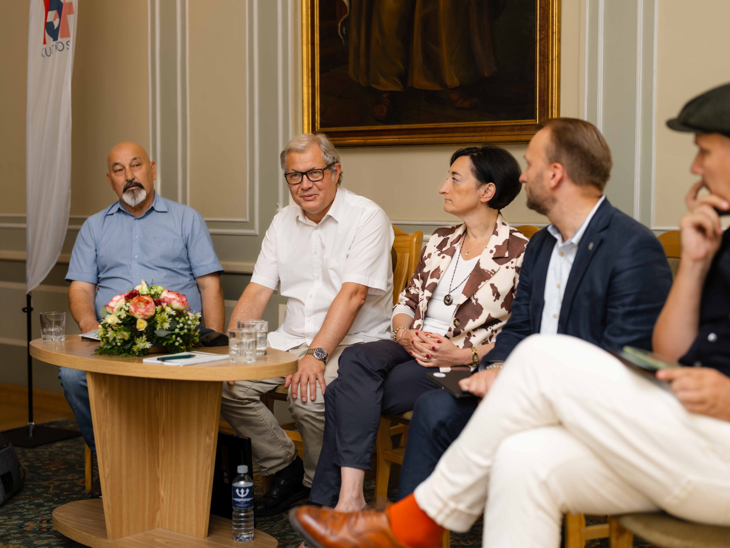 Kultūrų sodas 2025 Diskusija „Istorinės tautinės mažumos Lietuvoje”