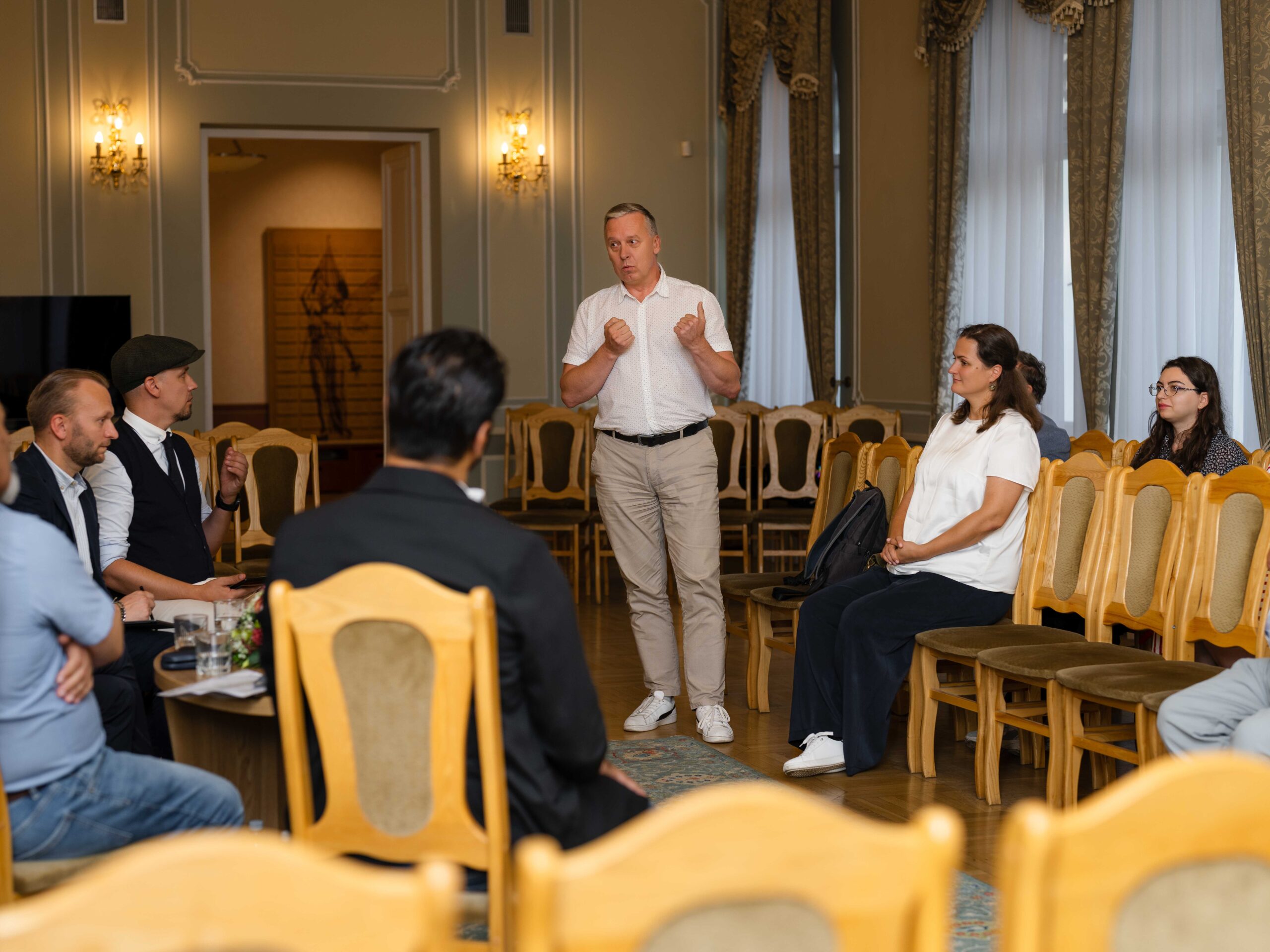 Kultūrų sodas 2025 Diskusija „Istorinės tautinės mažumos Lietuvoje”