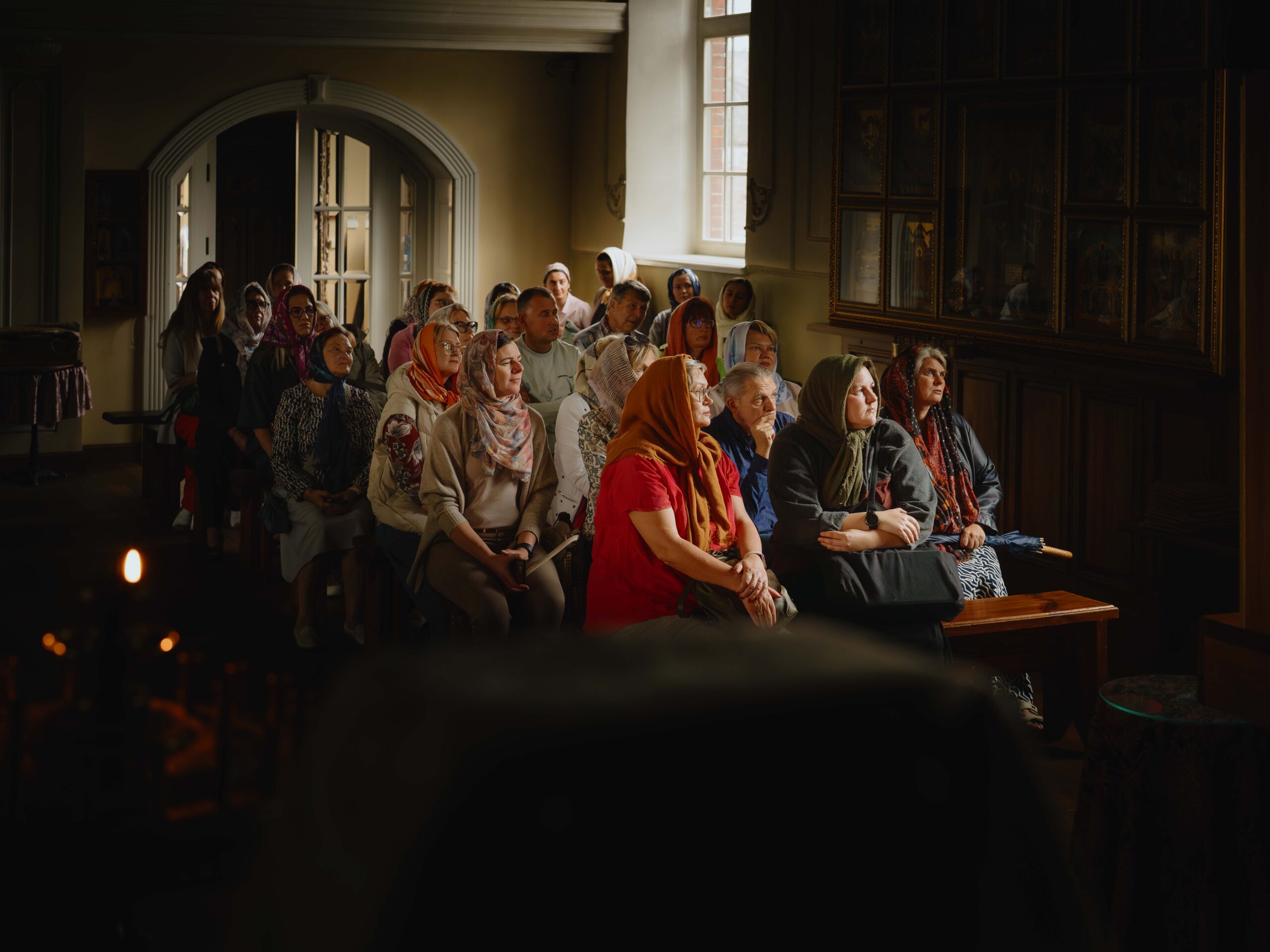 Kultūrų sodas 2025  Ekskursija ekskursija Kauno Šv. Nikolajaus Stebukladario cerkvėje