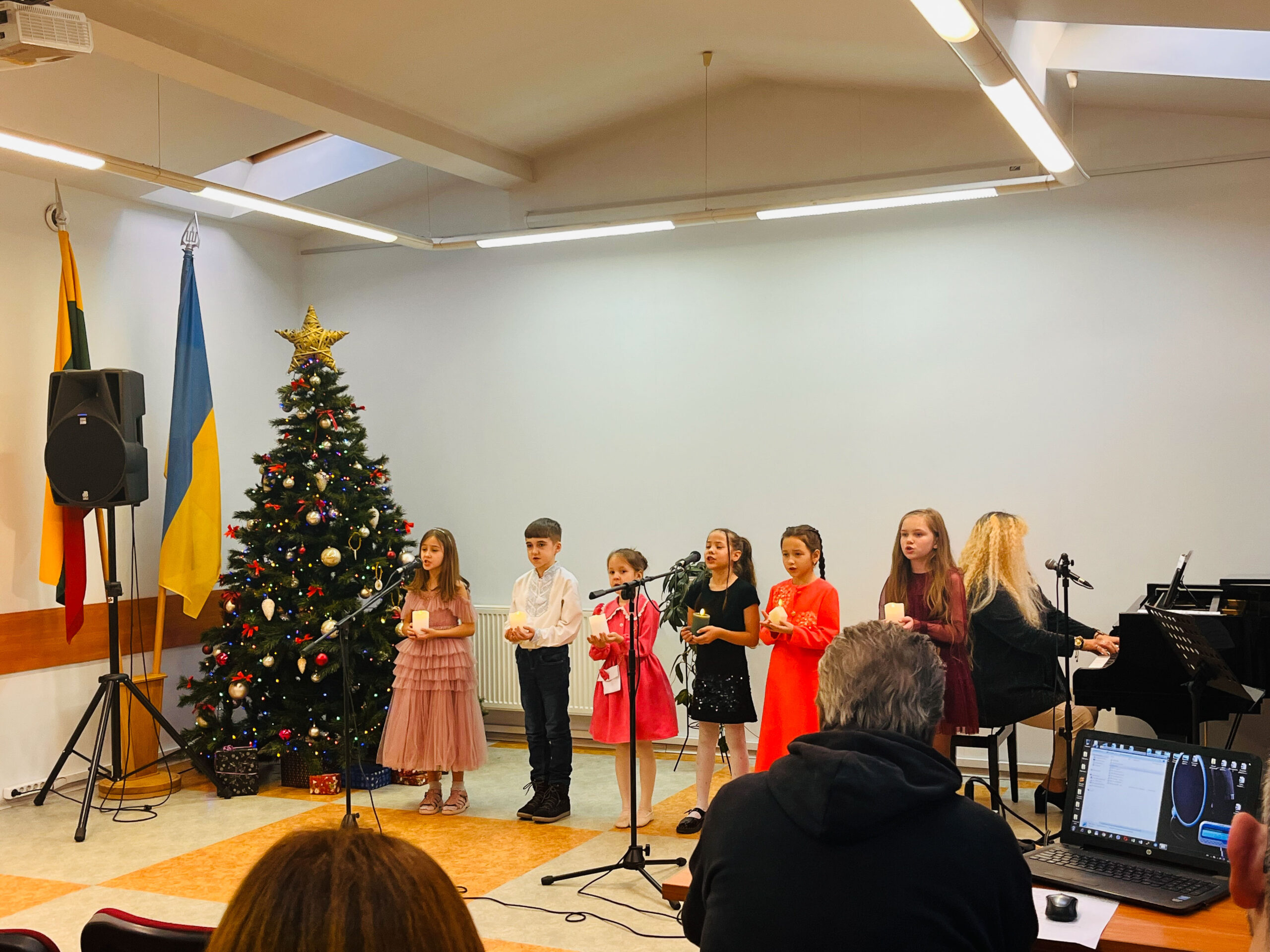 Kauno ukrainiečių bendrijos narės K. Nikolskos ir jos mokinių koncertas