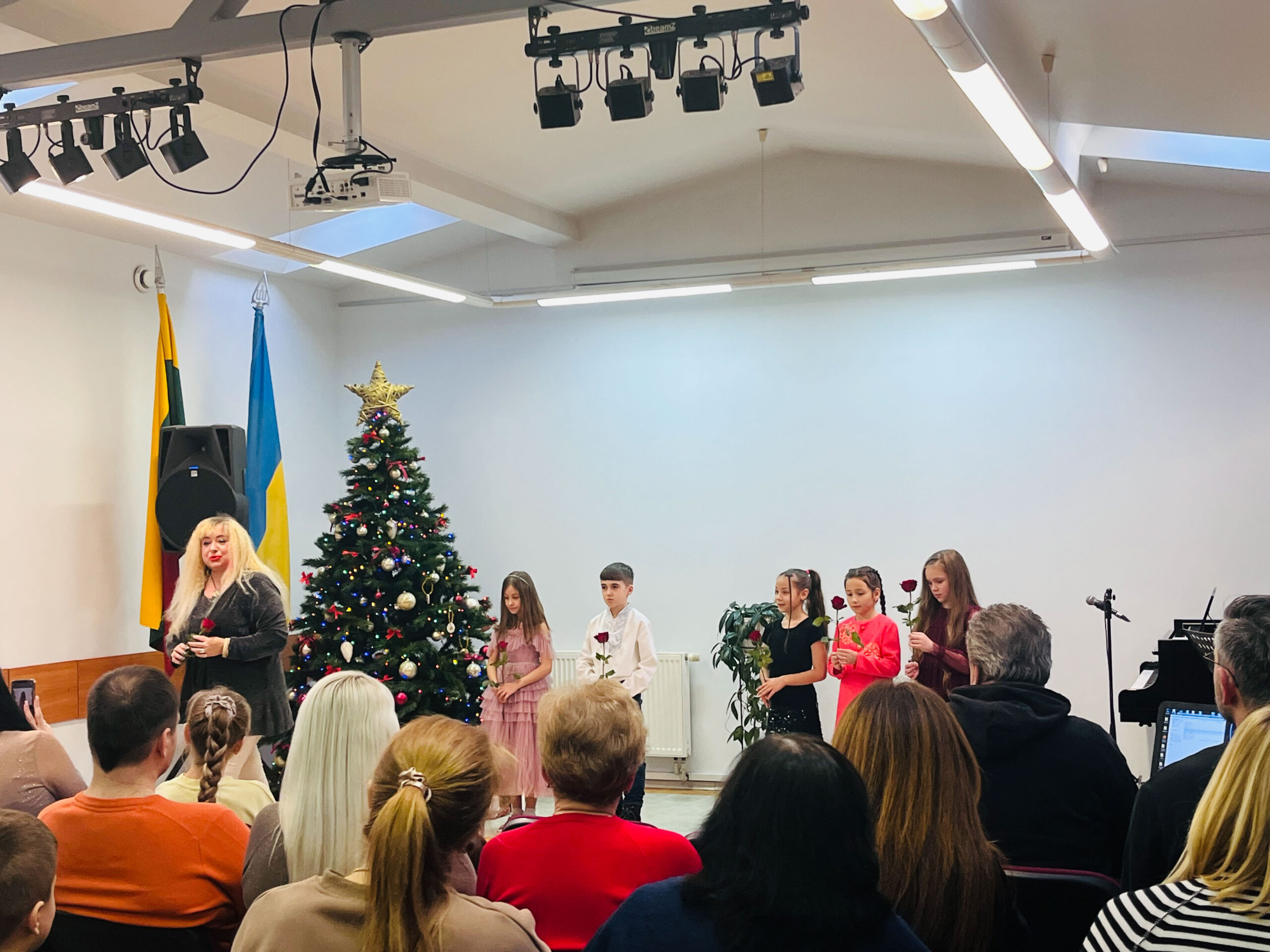 Kauno ukrainiečių bendrijos narės K. Nikolskos ir jos mokinių koncertas