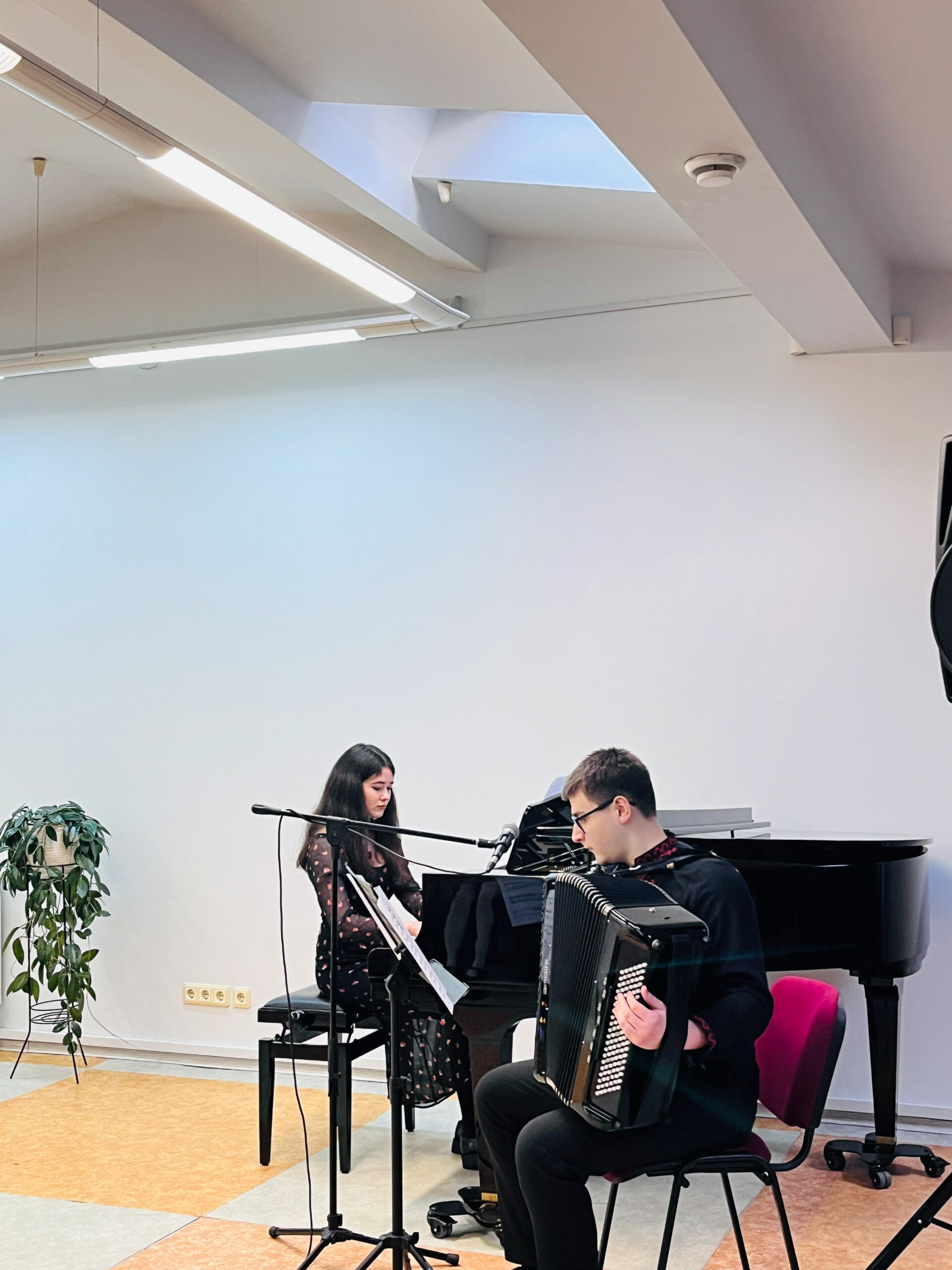 Kauno ukrainiečių bendrijos narės K. Nikolskos ir jos mokinių koncertas