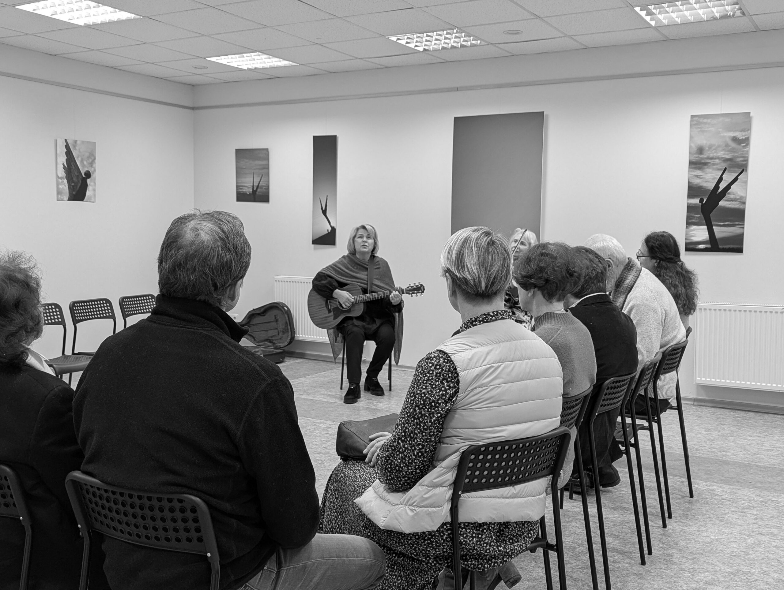 V. Kasperavičiaus fotografijų paroda „Vieno angelo kalva“