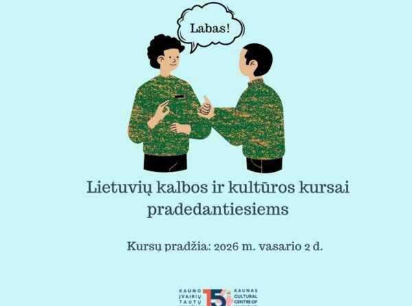 Lietuvių kalbos ir kultūros kursai 2026