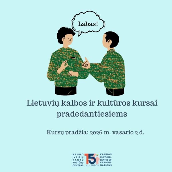 Lietuvių kalbos ir kultūros kursai 2026