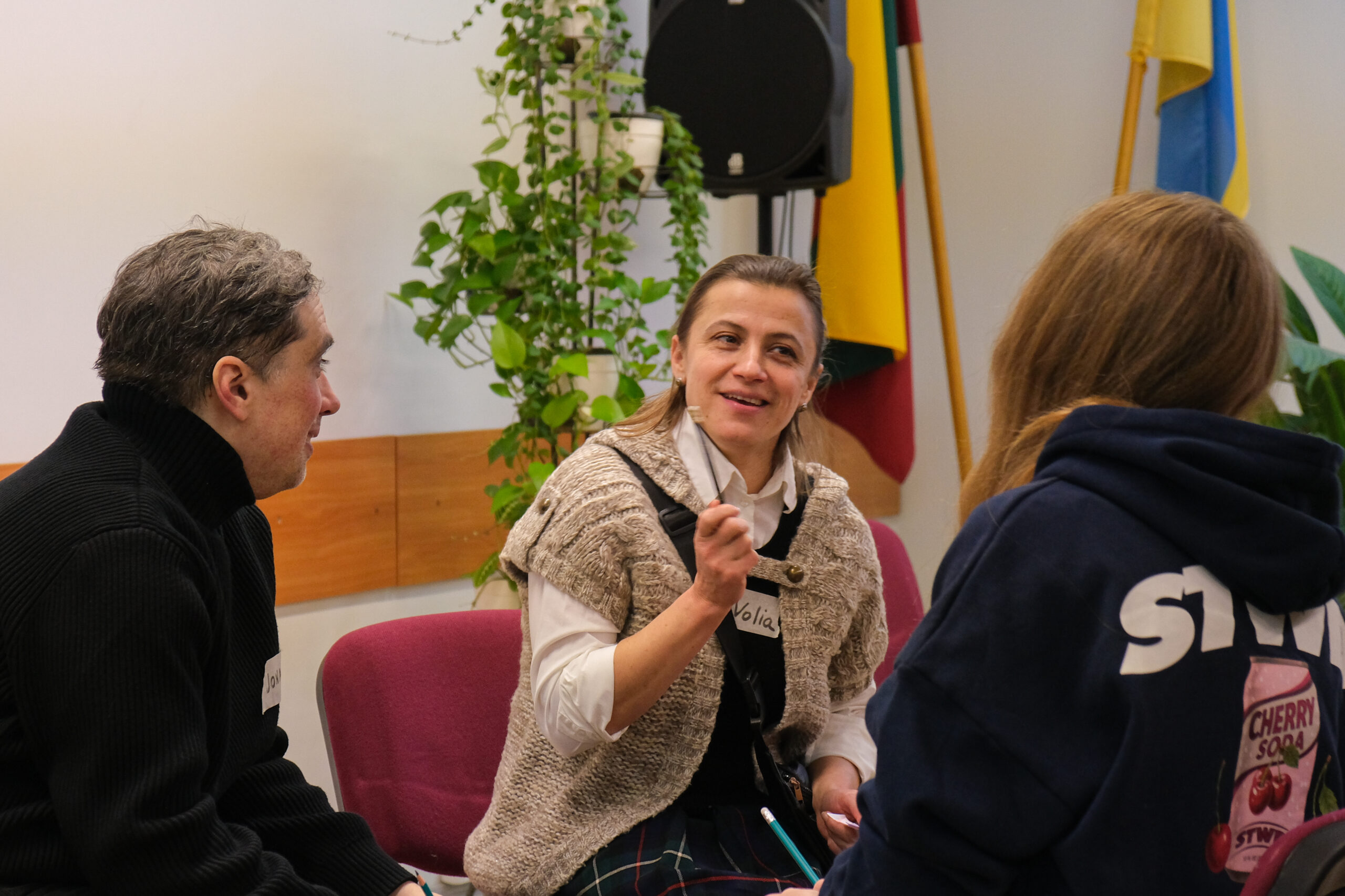 Lietuvių kalbos pokalbių klubas „Mes kalbame lietuviškai“ ©JeanDelavenay