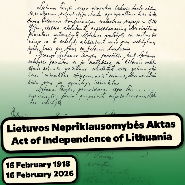 Lietuvos nepriklausomybės nutarimas